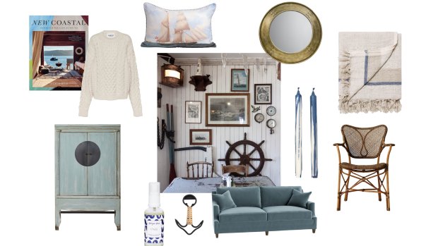 Give your home a coastal feel with some nautical-inspired wares