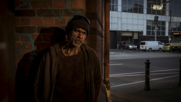 Raymond Young had been homeless "on and off" for more than 30 years.