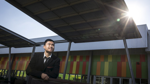 Nossal High School student Ryan Wijaya says there is more to his school than high ATARs