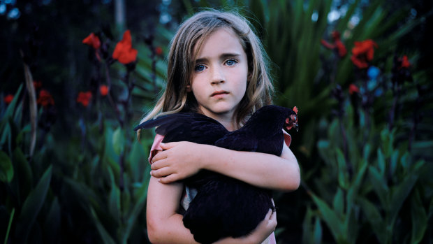  Ella in Callala Bay, 2018, Aletheia Casey,  National Photographic Portrait Prize. 