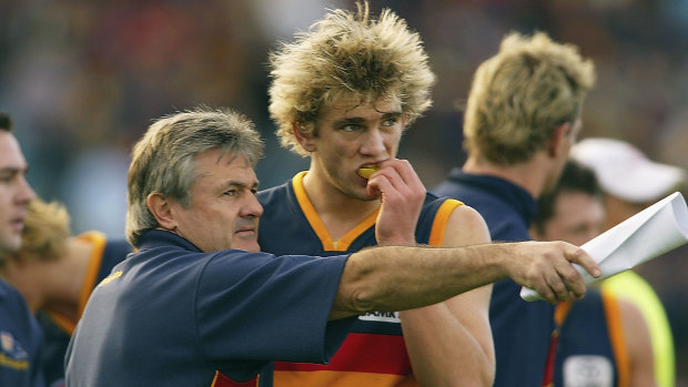 Neil Craig in 2004, during his time as coach of the Adelaide Crows.