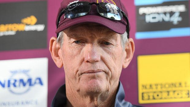 Back me or sack me: Wayne Bennett.