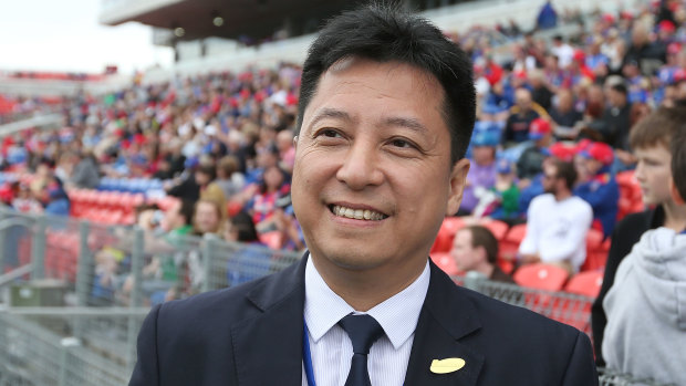 Chinese lighting magnate Martin Lee has not injected any funds into the Newcastle Jets since October 2019.