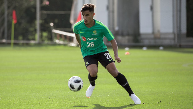 Daniel Arzani is among the players in Graeme Arnold's new Socceroos squad.