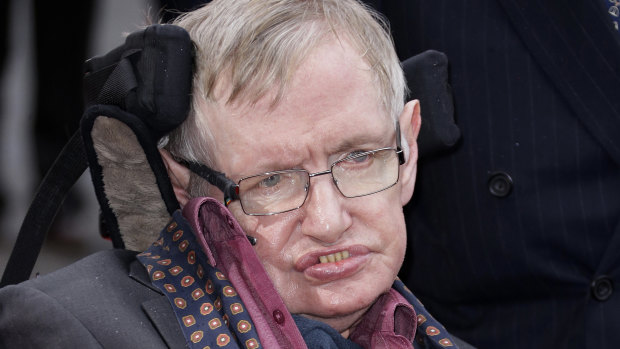 Professor Stephen Hawking the renowned physicist pictured in March, 2015.
