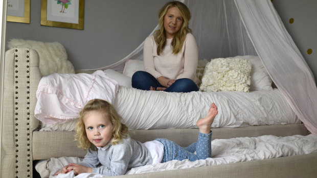 Tara Thomas had a Nest camera in the bedroom of her daughter Avery, 3, which was hacked back in August. 