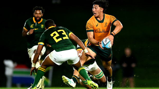 Ronan Leahy impressed for the Junior Wallabies.