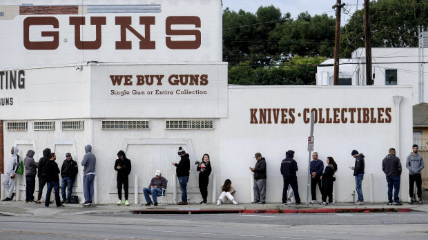 Gun shops have been deemed essential in several US states.