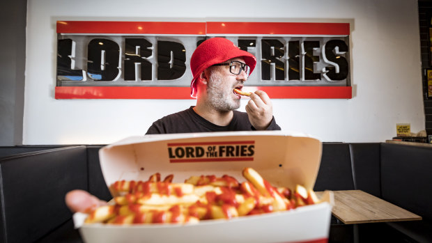 Chief executive and co-founder of Lord of the Fries Mark Koronczyk.