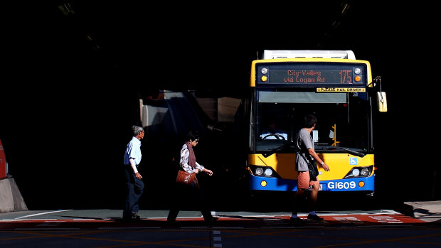 Brisbane buses are being sanitised every night in a bid to reduce the spread of germs.