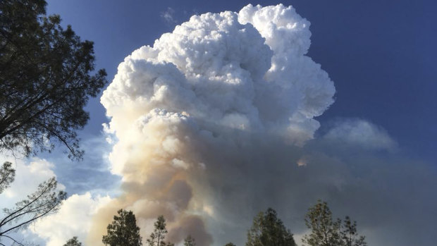 More extreme fires, more often. The Carr Fire burns near Redding, California.