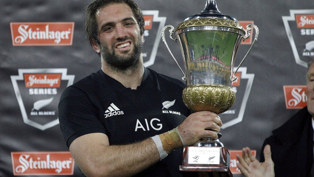 Centurion: Sam Whitelock has enjoyed a storied career for both club and country.