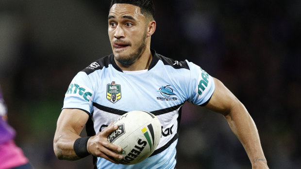 On fire: Valentine Holmes is one of the form players in the NRL at the moment.