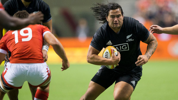 Tyrel Lomax is on the verge of making his All Blacks debut.