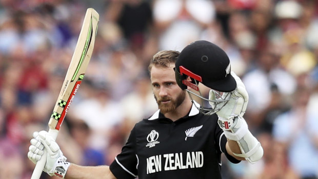  Kane Williamson will lead the Black Caps in the World Cup decider against England on Sunday.