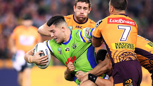 Raiders young gun Nick Cotric has been named at centre to face the Storm.