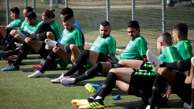 The Socceroos also prepared for their World Cup campaign in Antalya.