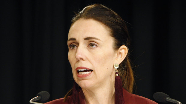 New Zealand Prime Minister Jacinda Ardern.