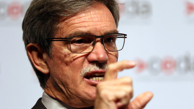 Mike Nahan had fallen out of favour with the state's daily newspaper after a speech at the state Liberal party conference in 2018. 