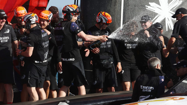 Team New Zealand win America’s Cup 7-3