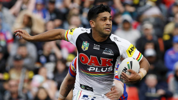 Deserved chance: Tyrone Peachey will return to the Panthers No.6 against the Warriors.