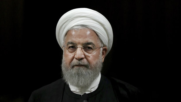 Iranian President Hassan Rouhani called the US sanctions "idiotic".