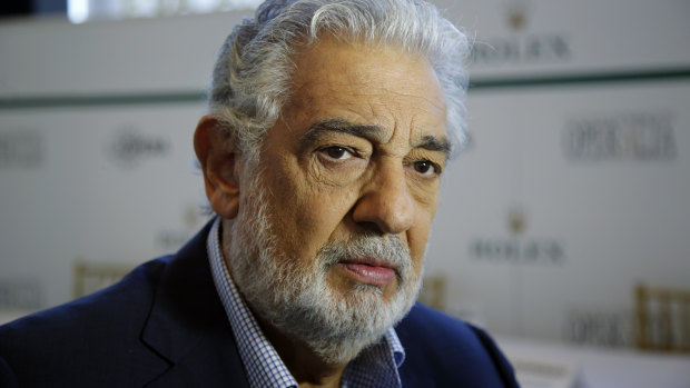 Investigated: Placido Domingo has been accused of sexual harassment and inappropriate behaviour, which the opera singer has denied.