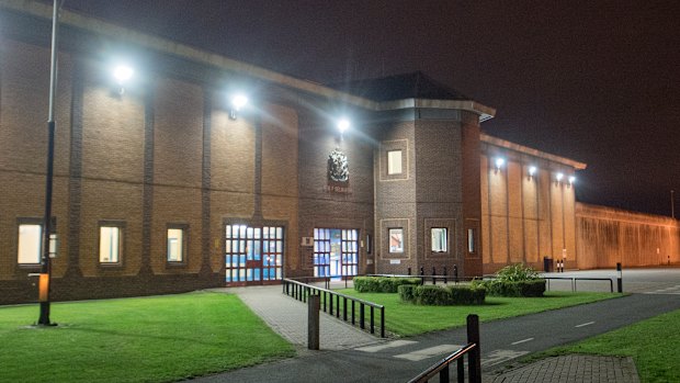 HMP Belmarsh in  London, where WikiLeaks founder Julian Assange is held. 