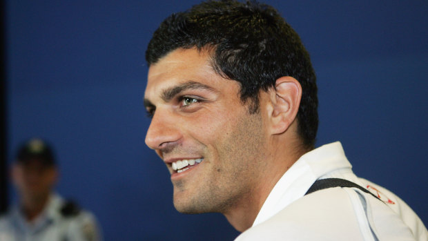 John Aloisi, pictured in 2005, believes Australian soccer needs to be restructured. 