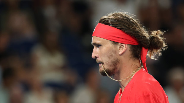 Alexander Zverev had a tough night during and after his loss to Jannik Sinner in the Australian Open men’s final.