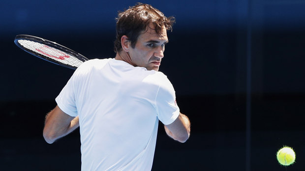 Focus: Federer is hunting his 21st slam.