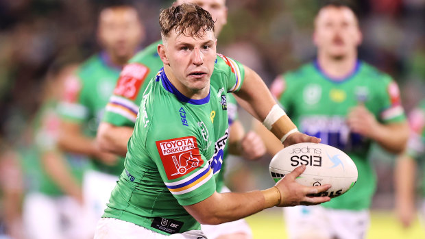 George Williams has played his last game for Canberra.