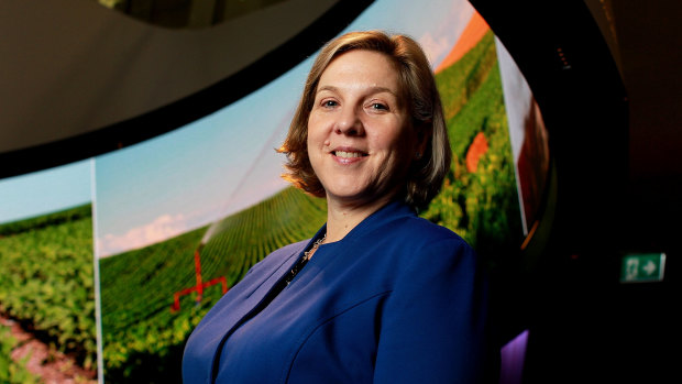 Telstra's chief operating officer Robyn Denholm.