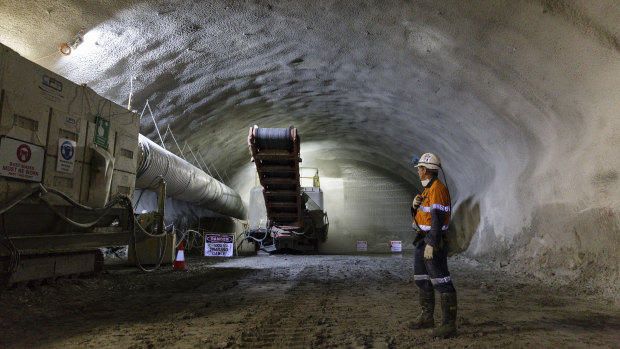 Contractors have encountered geotechnical challenges building the NorthConnex toll road.