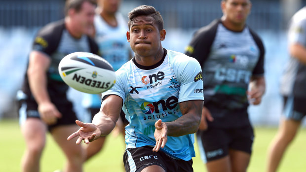 Sacked: Ben Barba has had his contract torn up before playing a game for the Cowboys. 