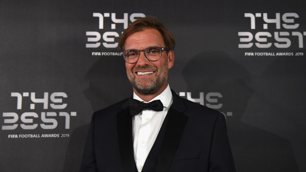 Liverpool manager Jurgen Klopp took out the top men's coach award.