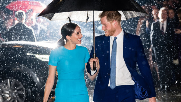 The Duke and Duchess of Sussex have formalised their split from the royal family. 