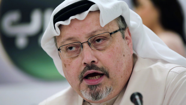 Jamal Khashoggi died at the Saudi consulate in Istanbul last year.