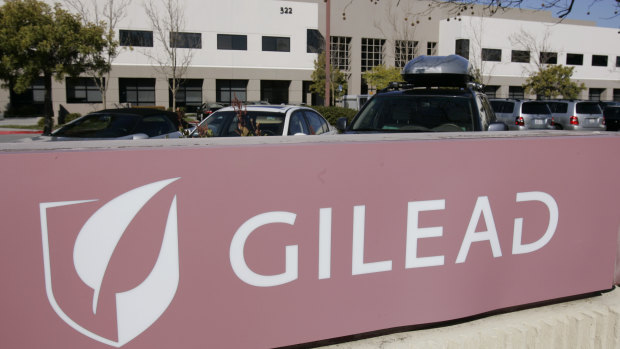 Gilead Sciences Inc. headquarters in Foster City, California. 