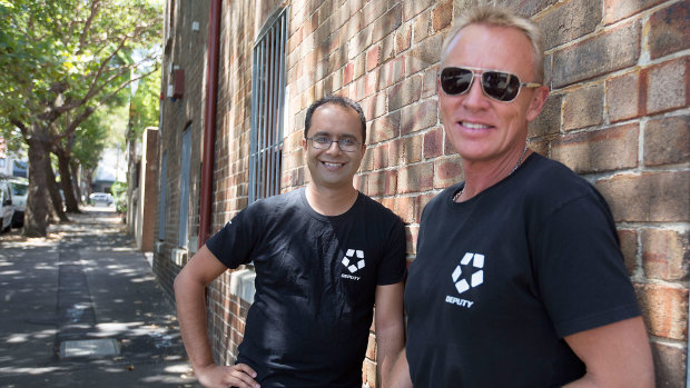 Deputy co-founders Ashik Ahmed (left) and Steve Shelley. 