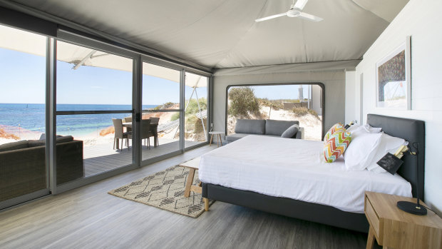 Discovery Rottnest Island's glamping eco-resort is the first development of accommodation on the island in 30 years.