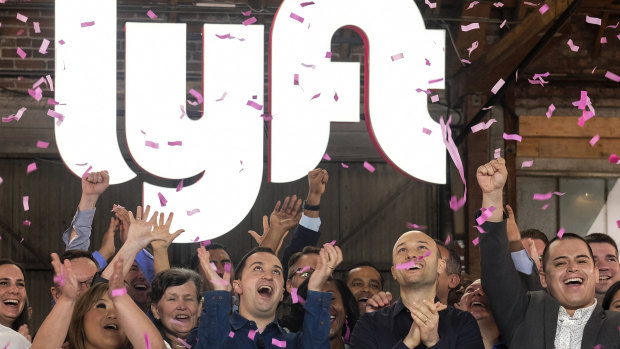 After a glittering debut, Lyft shares tumbled below its IPO price on Monday. 