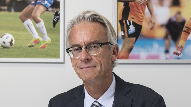 Outgoing FFA boss David Gallop.