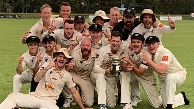 The Ginninderra Tigers have their hands on the Cricket ACT Douglas Cup for the first time in 26 years.