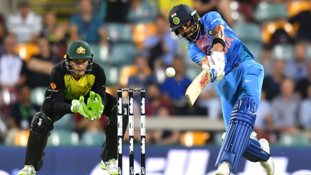 Behind a paywall: Virat Kohli would have been a star attraction for Channel Seven.