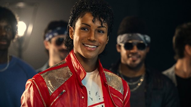 Jaafar Jackson stars as his pop megastar uncle in Michael.