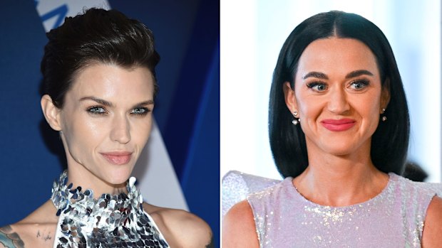 Katy Perry, right, has denied Ruby Rose’s allegations against her.