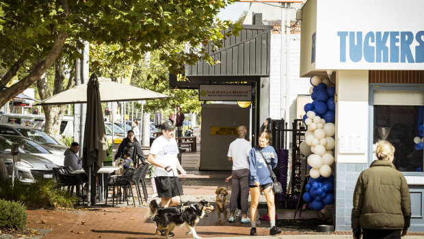 Tucker’s Sandwiches is one of the eateries on Werribee’s Watton Street.