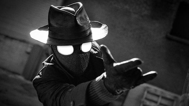 Nicolas Cage as The Spider in Spider-Noir.