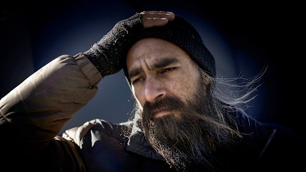 Robert Mark Old, who spent one night in the Coburg Motor Inn, says he would prefer to live on the streets.